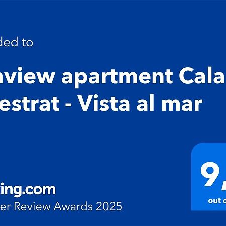 Seaview Apartment Cala De Finestrat - Vista Al Mar Villajoyosa Dış mekan fotoğraf